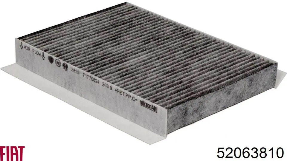 Фильтр воздушный отопителя Fiat/Alfa/Lancia 52063810 цена, от 11.91 USD