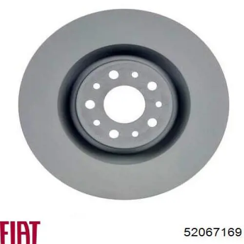 Передние тормозные диски 52067169 Fiat/Alfa/Lancia