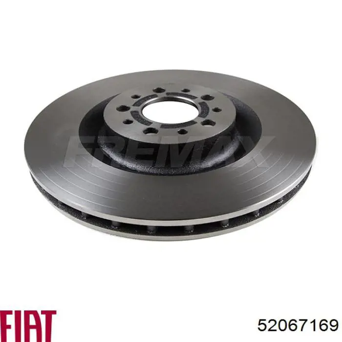Передние тормозные диски 52067169 Fiat/Alfa/Lancia