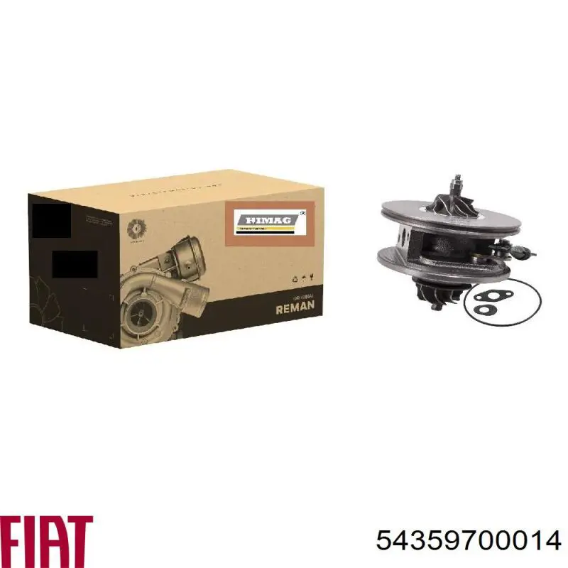 54359700014 Fiat/Alfa/Lancia турбина