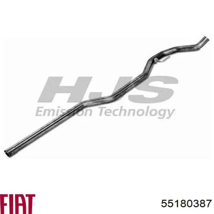 Глушитель, центральная часть Fiat/Alfa/Lancia 55180387 цена, от 102.84 USD