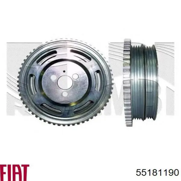 Шкив коленвала 55181190 Fiat/Alfa/Lancia