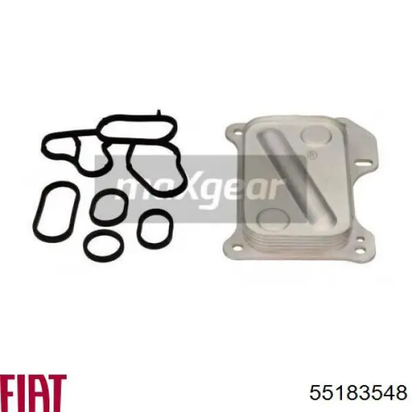 Масляный радиатор 55183548 Fiat/Alfa/Lancia