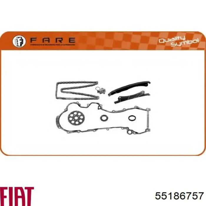 Сальник коленчатого вала Fiat/Alfa/Lancia 55186757 цена, от 5.46 USD
