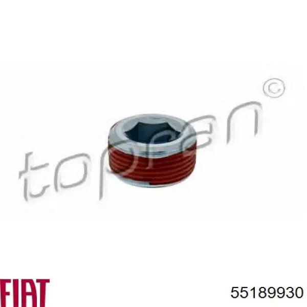 Tapón roscado, colector de aceite 55189930 Fiat/Alfa/Lancia