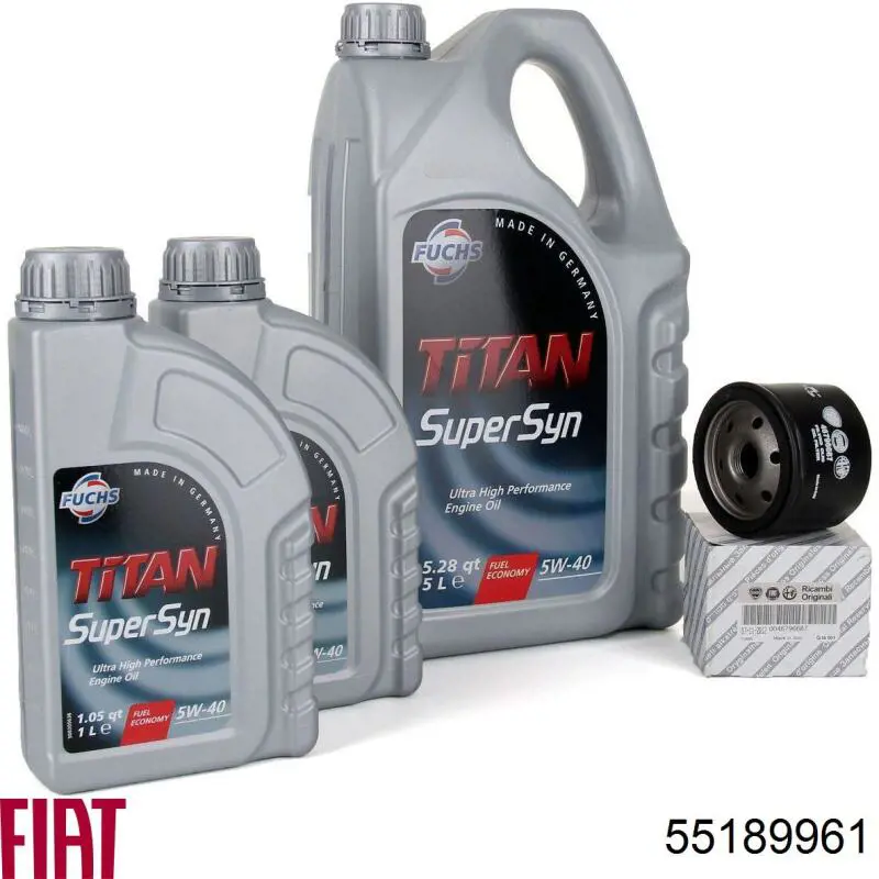 Масляный фильтр двигателя на Alfa Romeo 156  932