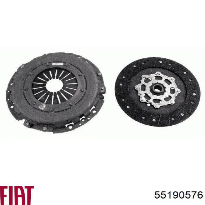 Комплект сцепления (3 части) Fiat/Alfa/Lancia 55190576 цена, от 241.54 USD