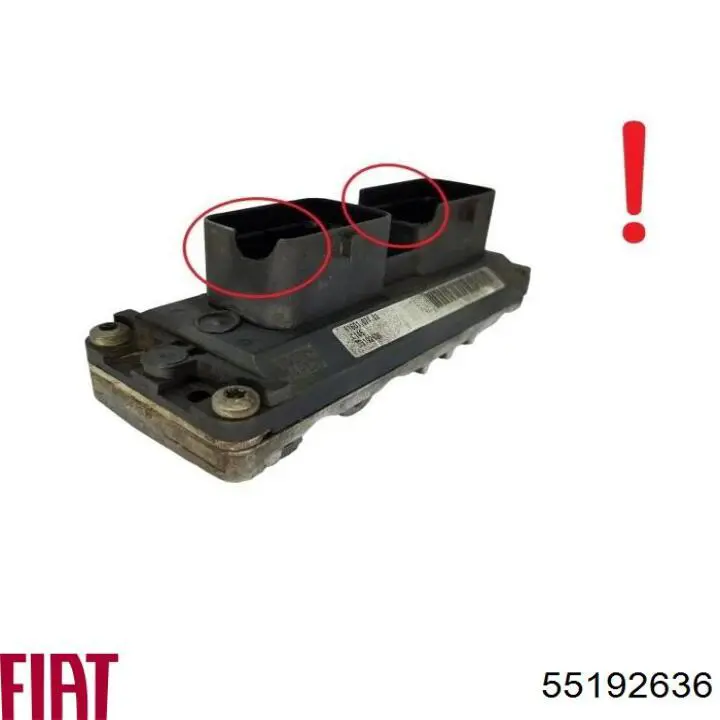55192636 Fiat/Alfa/Lancia Мозги двигателя