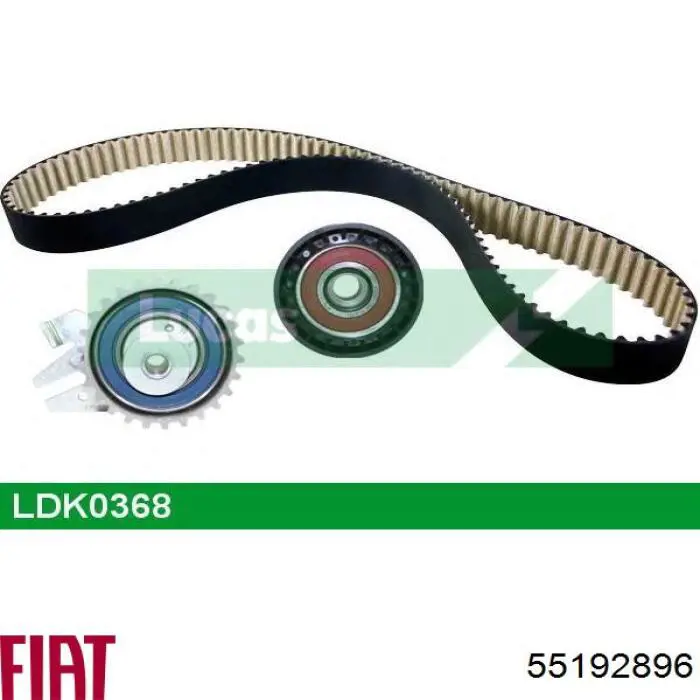Зубчатый ремень Fiat/Alfa/Lancia 55192896 цена, от 28.78 USD