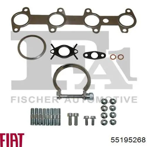 0055195268 Fiat/Alfa/Lancia турбина
