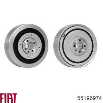 Шкив коленвала 55196974 Fiat/Alfa/Lancia