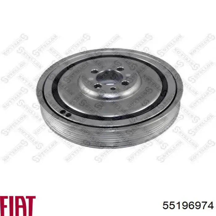 Шкив коленвала (демпфер) Fiat/Alfa/Lancia 55196974 цена, от 77.60 USD