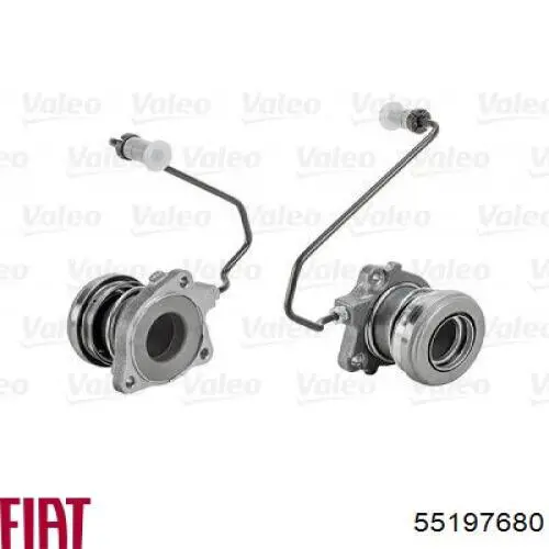 Cilindro de trabalho de embraiagem montado com rolamento de desengate 55197680 Fiat/Alfa/Lancia