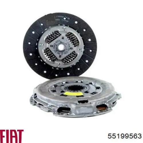 55199563 Fiat/Alfa/Lancia Цилиндр сцепления рабочий в сборе с выжимным подшипником
