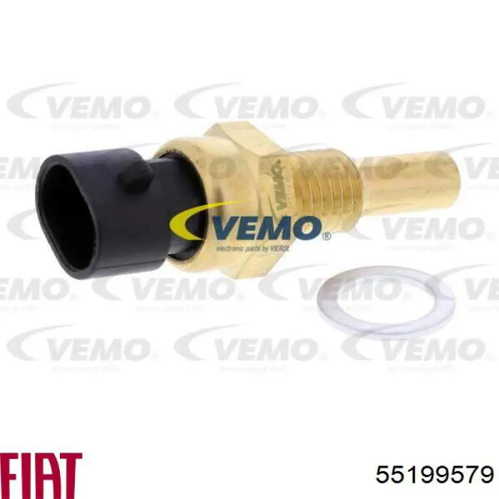 Датчик указателя температуры охлаждающей жидкости Fiat/Alfa/Lancia 55199579 цена, от 6.41 USD