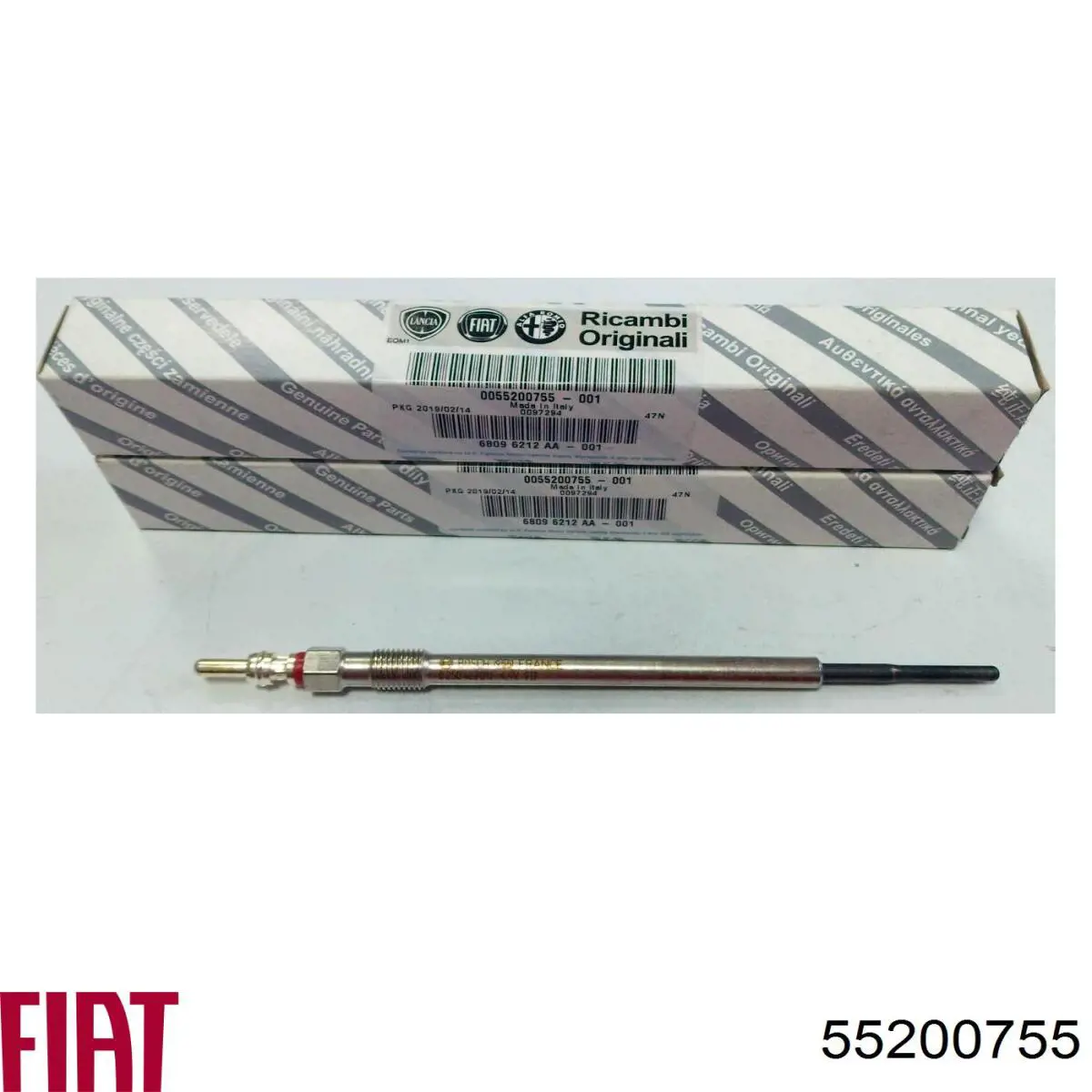 55200755 FIAT Bujía de precalentamiento original y equivalente