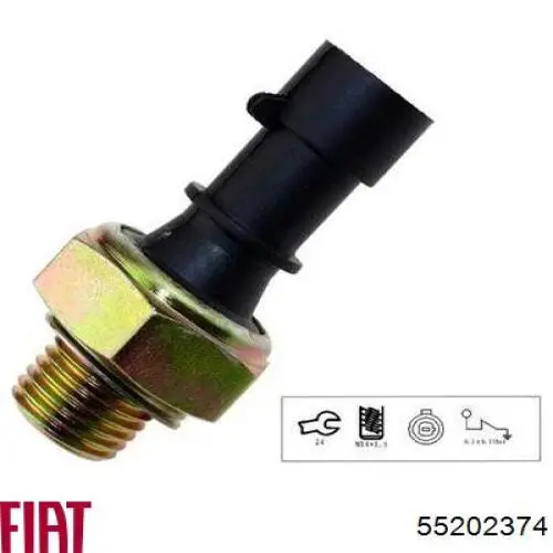 Датчик давления масла 55202374 Fiat/Alfa/Lancia