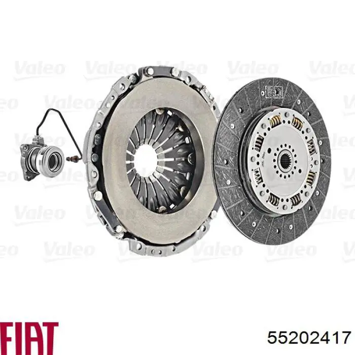 55202417 Fiat/Alfa/Lancia Сцепление в сборе