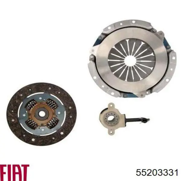 Купить 55203331 Fiat/Alfa/Lancia Комплект сцепления (диск, корзина, подшипник)