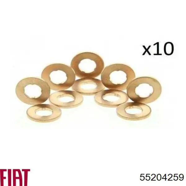 Уплотнитель форсунок Fiat/Alfa/Lancia 55204259 цена, от 1.41 USD