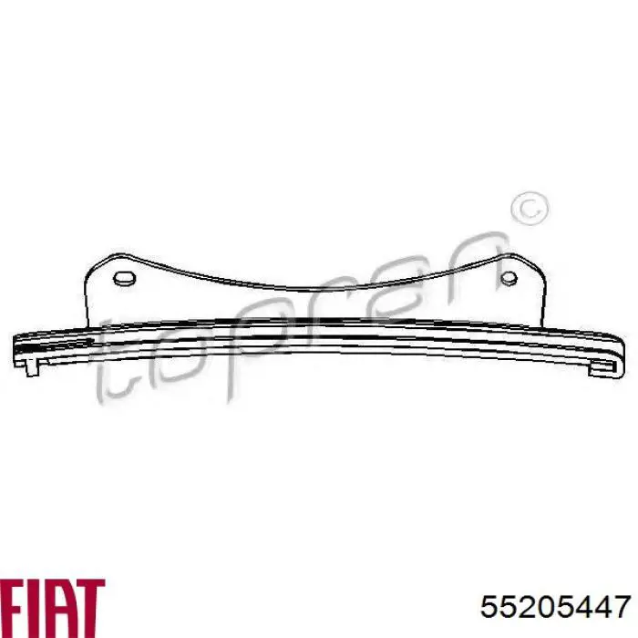 Успокоитель цепи ГРМ Fiat/Alfa/Lancia 55205447 цена, от 9.50 USD