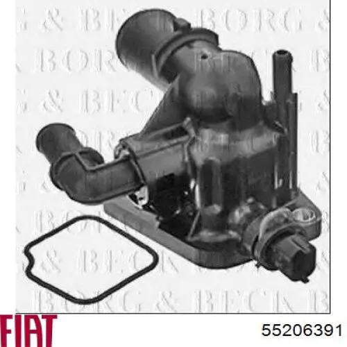 Купить 55206391 Fiat/Alfa/Lancia Корпус термостата
