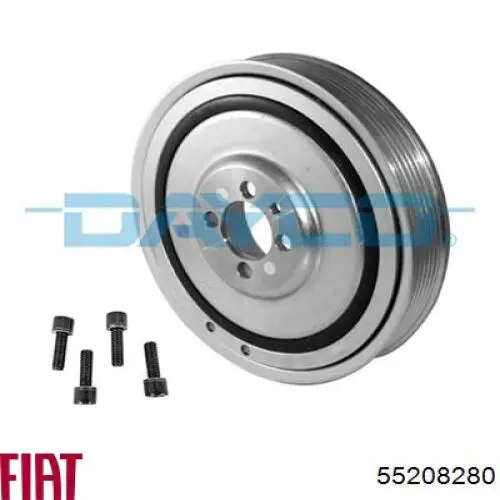 Демпфер коленвала Fiat/Alfa/Lancia 55208280