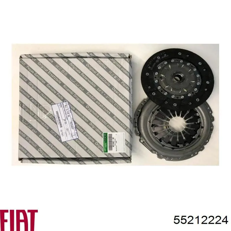 Купить 55212224 Fiat/Alfa/Lancia Комплект сцепления (диск, корзина, подшипник)
