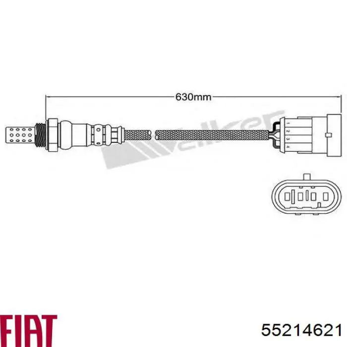 Лямбдазонд, датчик кислорода после катализатора EPS 1998237 цена, от 45.28 USD