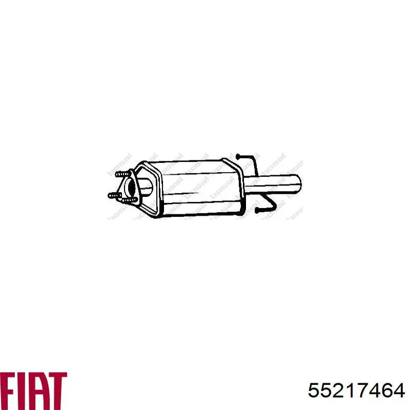 Filtro de partículas do sistema dos gases de escape JMJ JMJ1065 preço, a partir de 592,40 USD