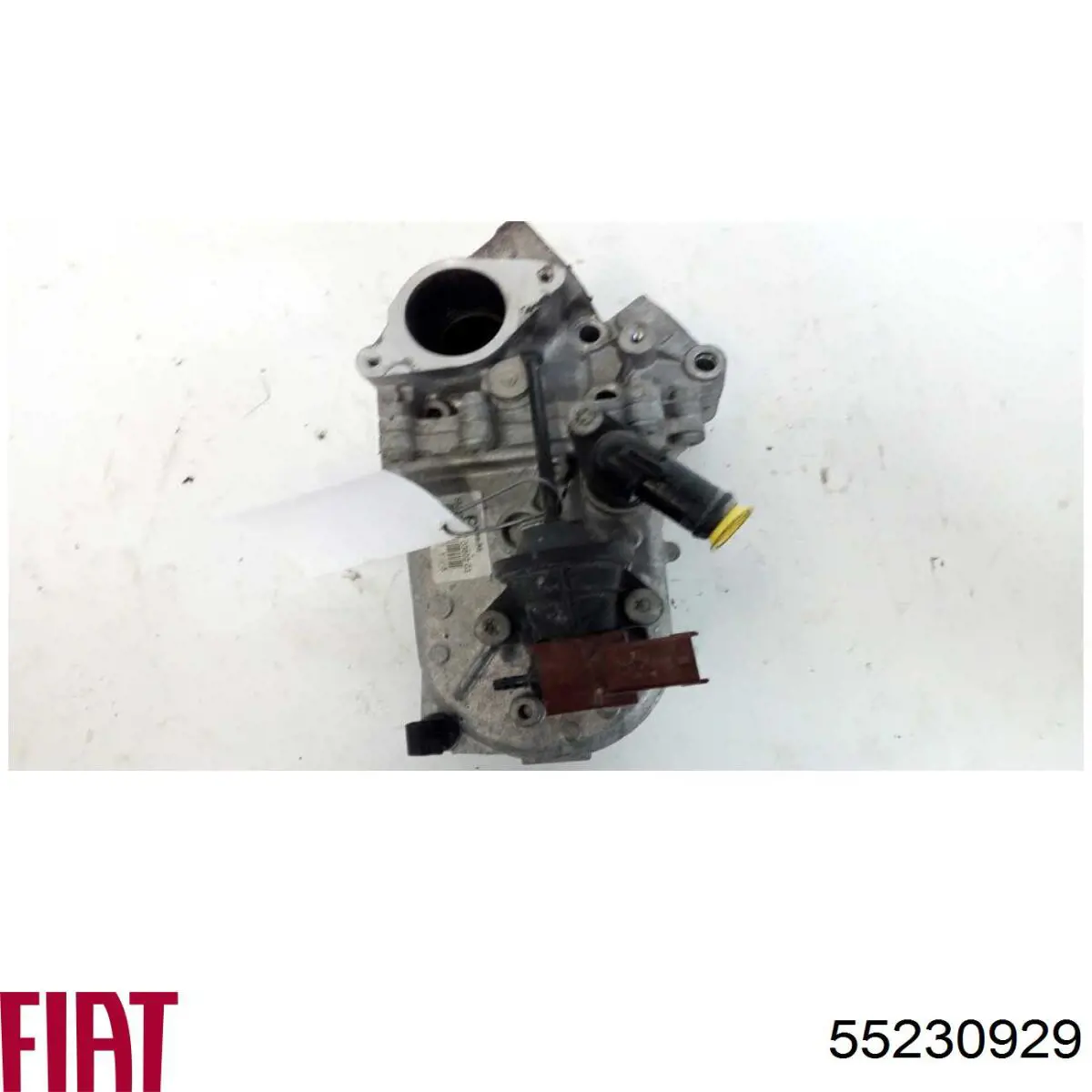 Радиатор системы EGR рециркуляции выхлопных газов на Fiat Panda 312, 519