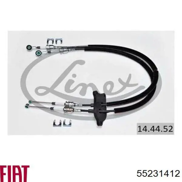 Купить 55231412 Peugeot/Citroen Трос коробки передач