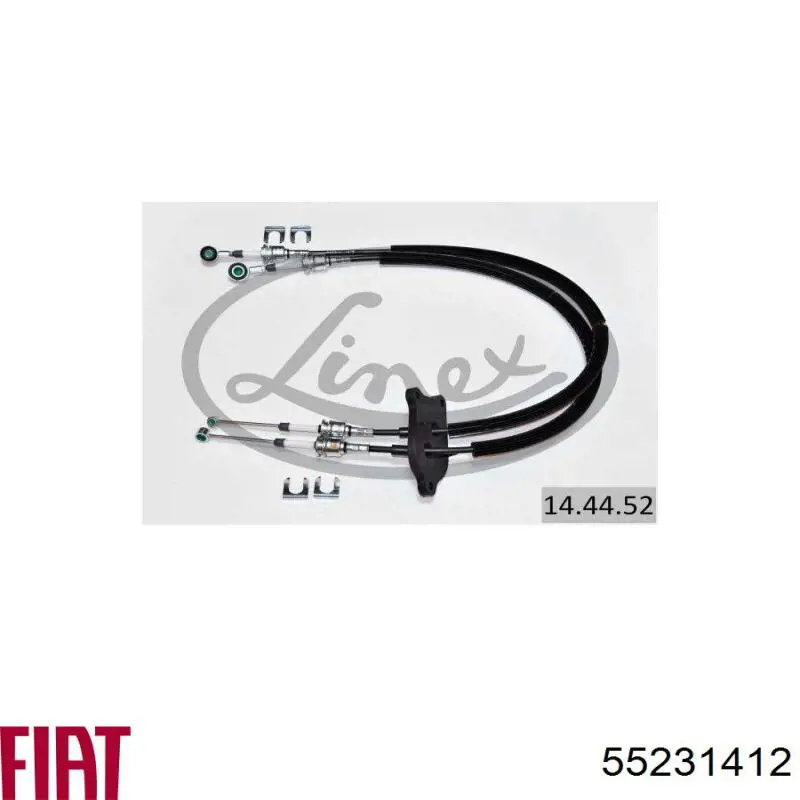 Трос КПП GP GP2444JA цена, от 63.33 USD