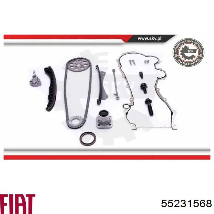 Башмак натяжителя цепи ГРМ Opel 636995 цена, от 14.77 USD