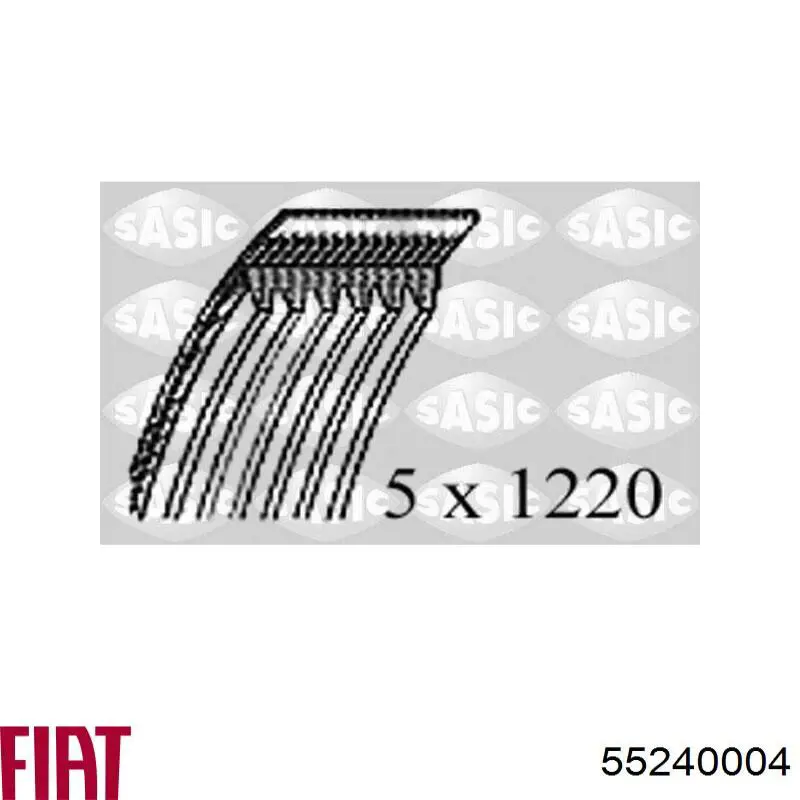 Клиновый ремень Fiat/Alfa/Lancia 55240004 цена, от 10.97 USD