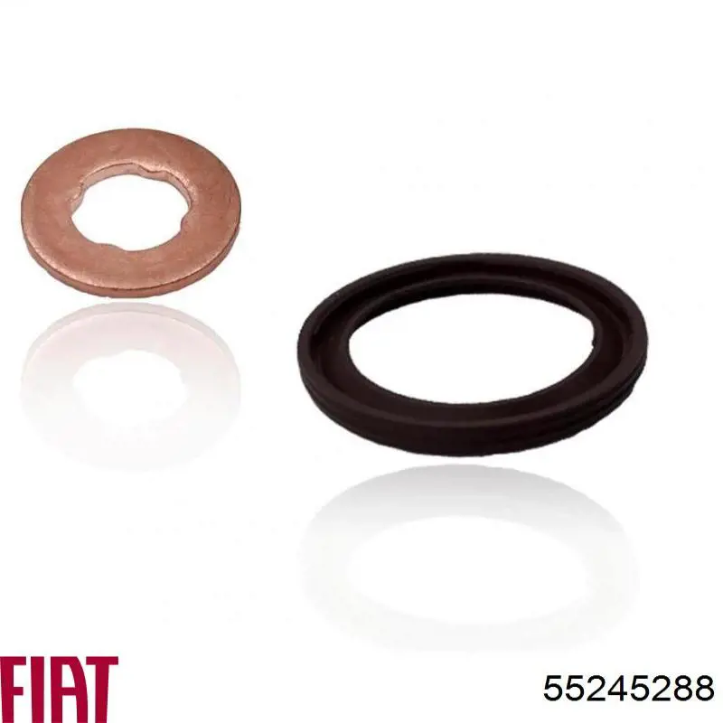 Compre 55245288 Fiat/Alfa/Lancia Anel (arruela) do injetor de ajuste