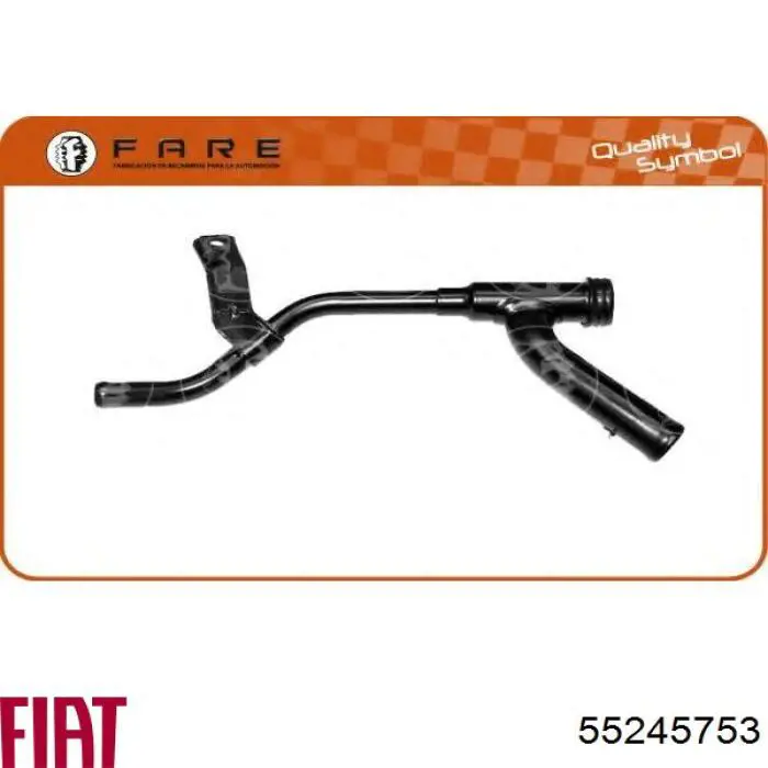 Шланг/патрубок системы охлаждения Fiat/Alfa/Lancia 55245753 цена, от 15.22 USD