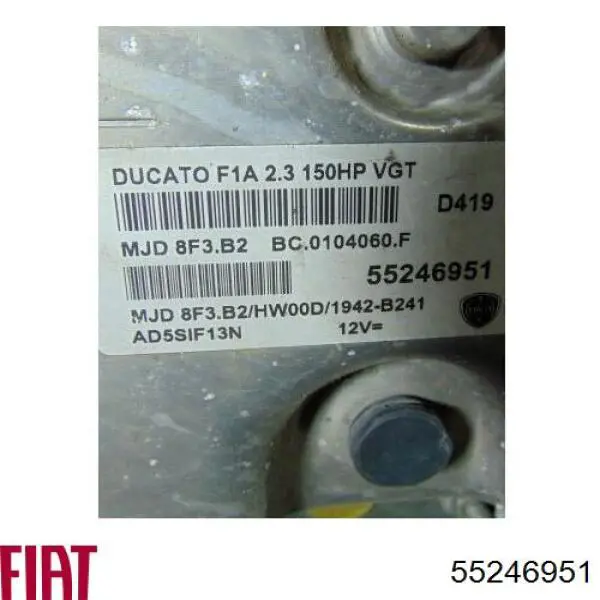  Fiat/Alfa/Lancia 55246951 цена, от 299.64 USD