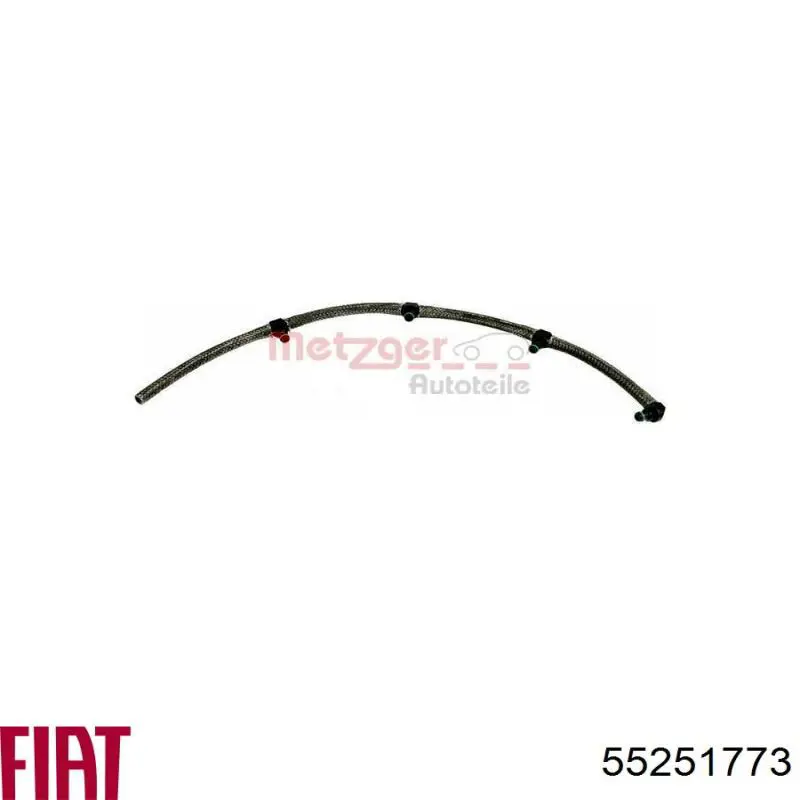 Трубка топливная, обратная от форсунок Bosch 0445130009 цена, от 23.60 USD