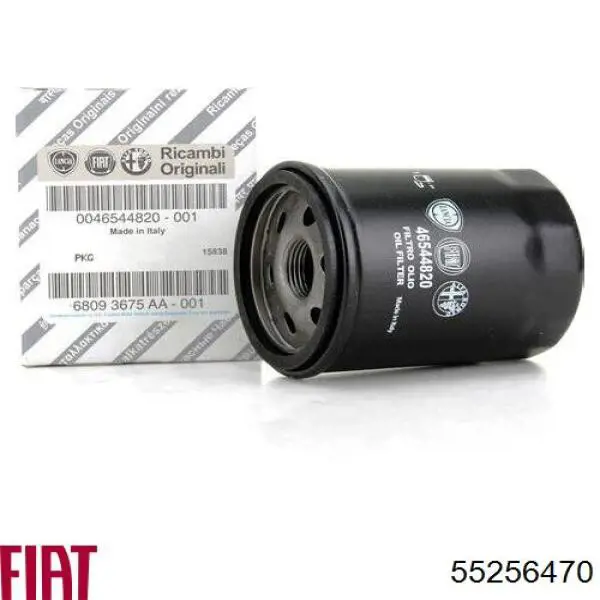 55256470 FIAT Filtro de aceite original y equivalente