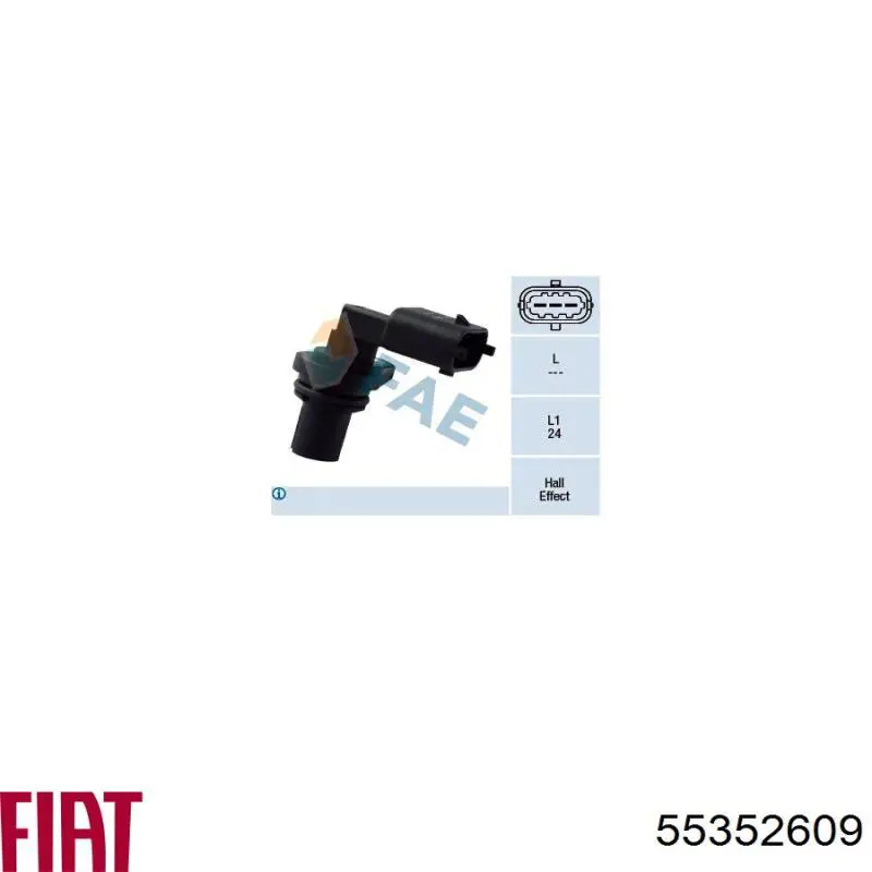 55352609 Fiat/Alfa/Lancia Датчик распределительного вала