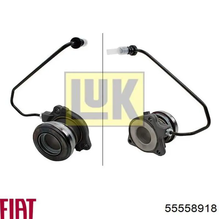 55558918 Fiat/Alfa/Lancia Цилиндр сцепления рабочий в сборе с выжимным подшипником