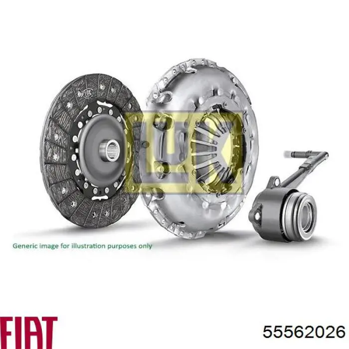 Корзина сцепления 55562026 Fiat/Alfa/Lancia