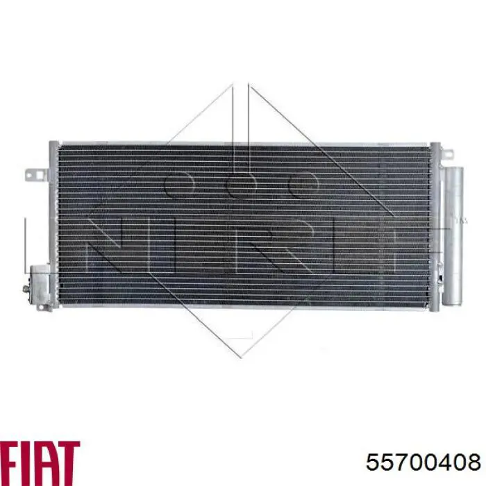 Купить 55700408 Fiat/Alfa/Lancia Радиатор системы охлаждения кондиционера