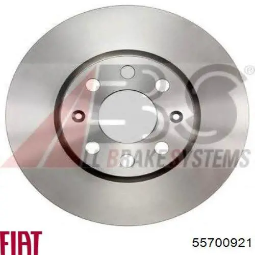 55700921 Fiat/Alfa/Lancia диск тормозной передний