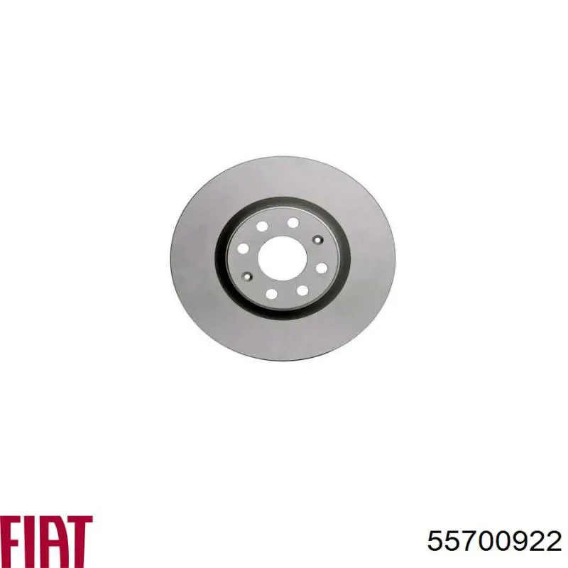 Передний тормозной диск Fiat/Alfa/Lancia 55700922
