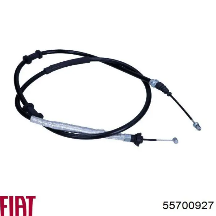 55700927 Fiat/Alfa/Lancia Трос ручного тормоза задний, правый