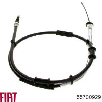 Купить 55700929 Fiat/Alfa/Lancia Трос стояночного тормоза задний левый
