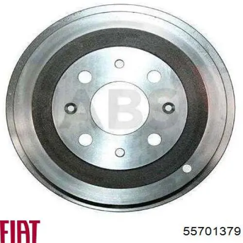 Тормозной барабан 55701379 Fiat/Alfa/Lancia