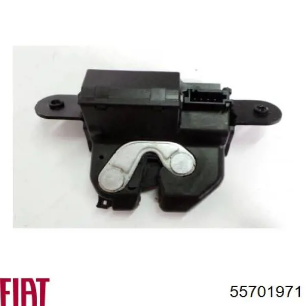 Fecho de tampa de porta-malas (de 3ª/5ª porta traseira) 55701971 Fiat/Alfa/Lancia